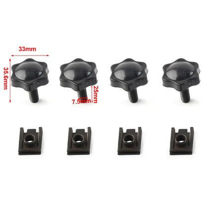 Saddlebag Lock Mounting Bolt Screws for Harley FLHT FLHTCU  4pcs