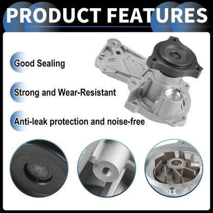 Water Pump & Gasket Kit for Ford Escape, Fusion (2017-2019)