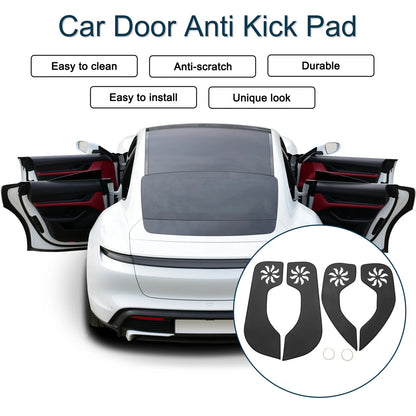 Car Door Anti Kick Pad Sticker Protector for Ford Escort (2015) - 1 Set