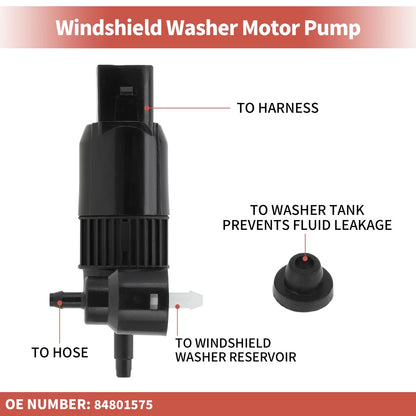 Windshield Washer Pump for Cadillac, Chevy, GMC (2021 - 2024)