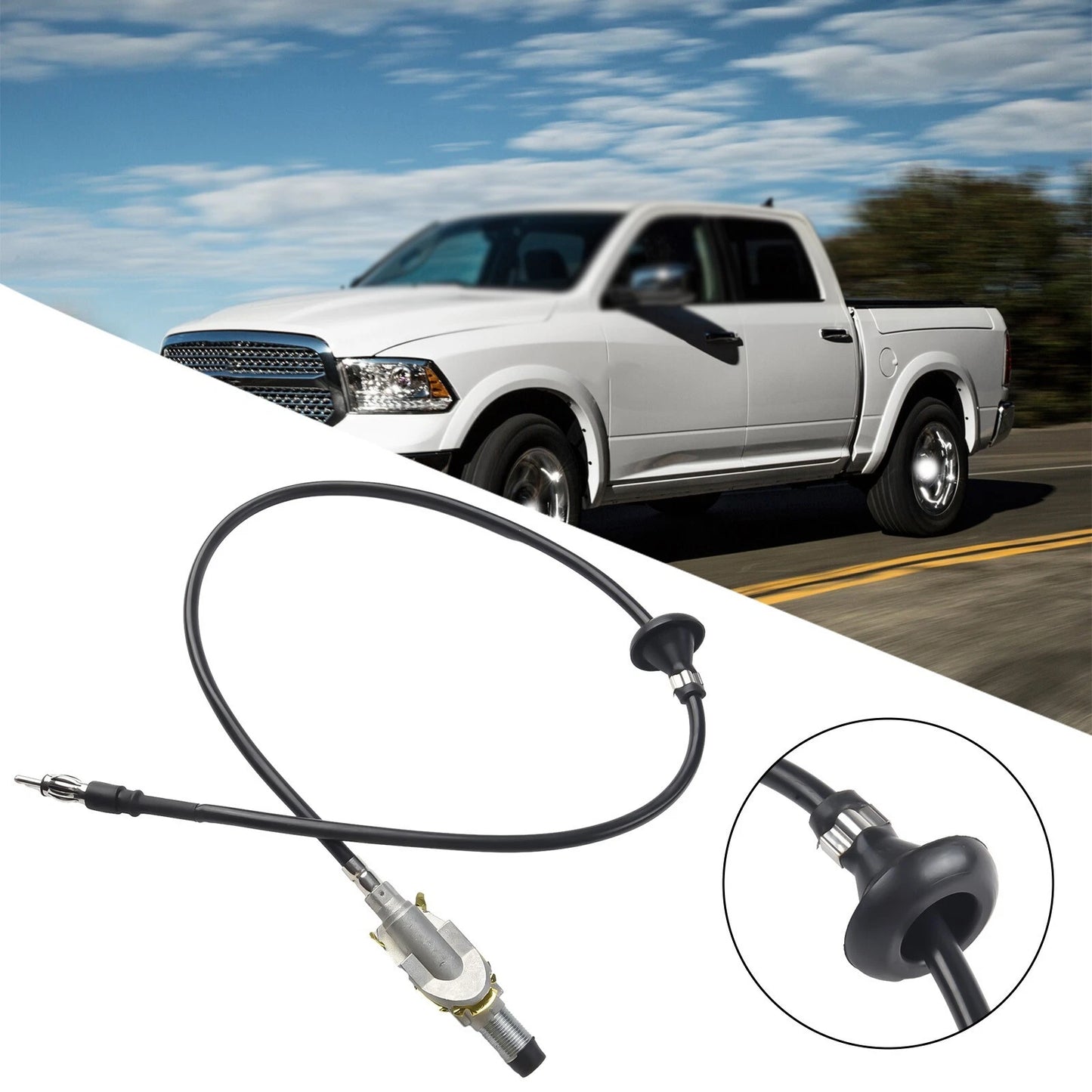Antenna Base With Cable for Ram 1500 2500 3500
