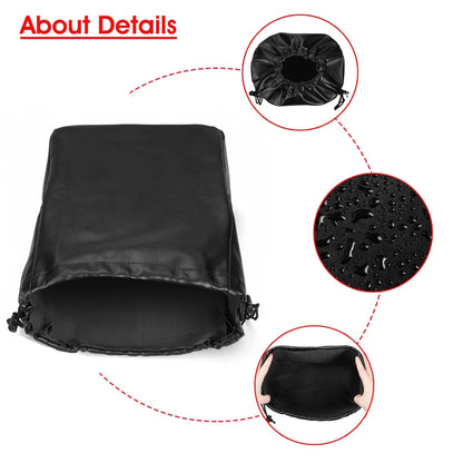 Tongue Jack Cover Waterproof Leather for RV Trailer Camper