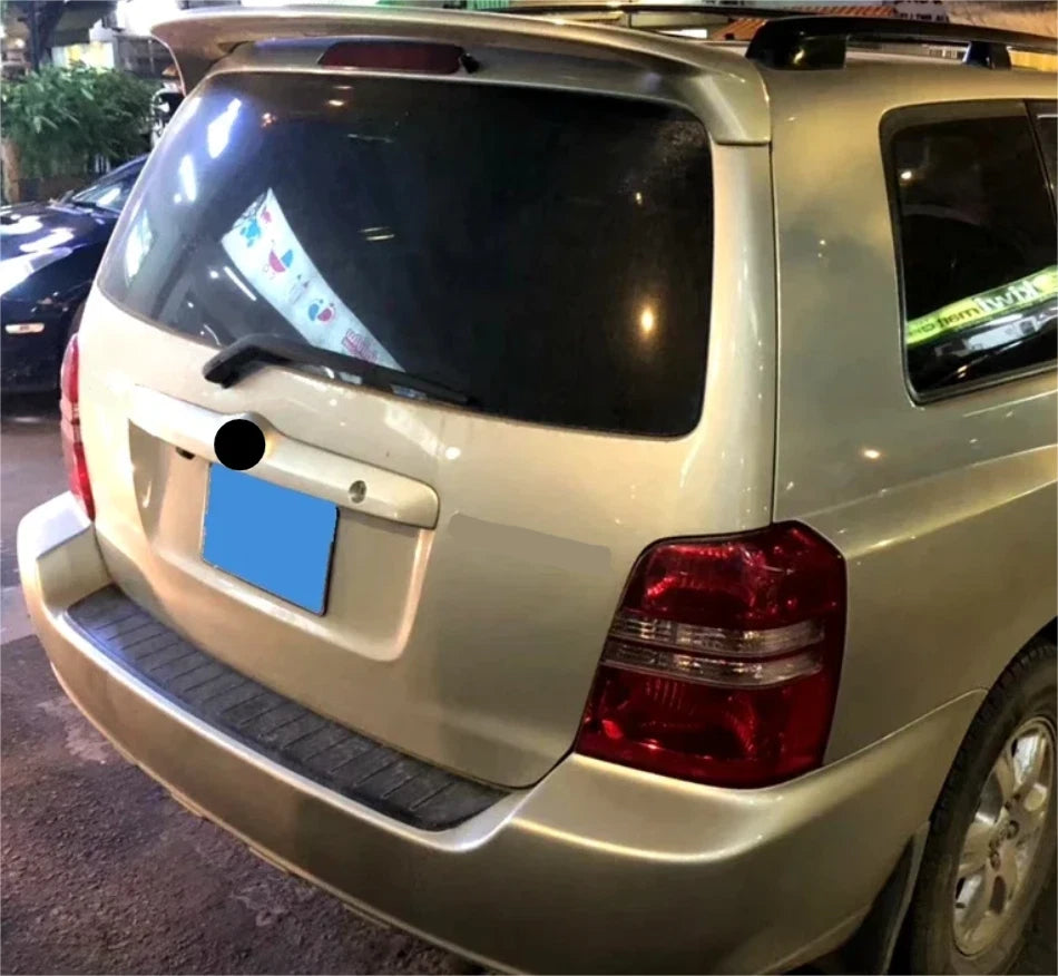 Unpainted Rear Roof Spoiler Wing for Toyota Highlander 2001-2007
