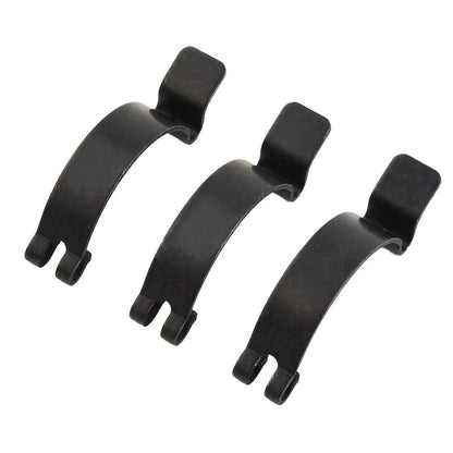 Quality Snap Clip Cover Clamp 3 x Air Filter Housing Black Manganese Steel