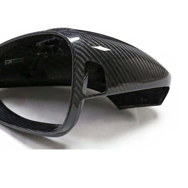 Real Carbon Fiber Replace Side Mirror Caps Cover for Porsche Panamera 2017-2021