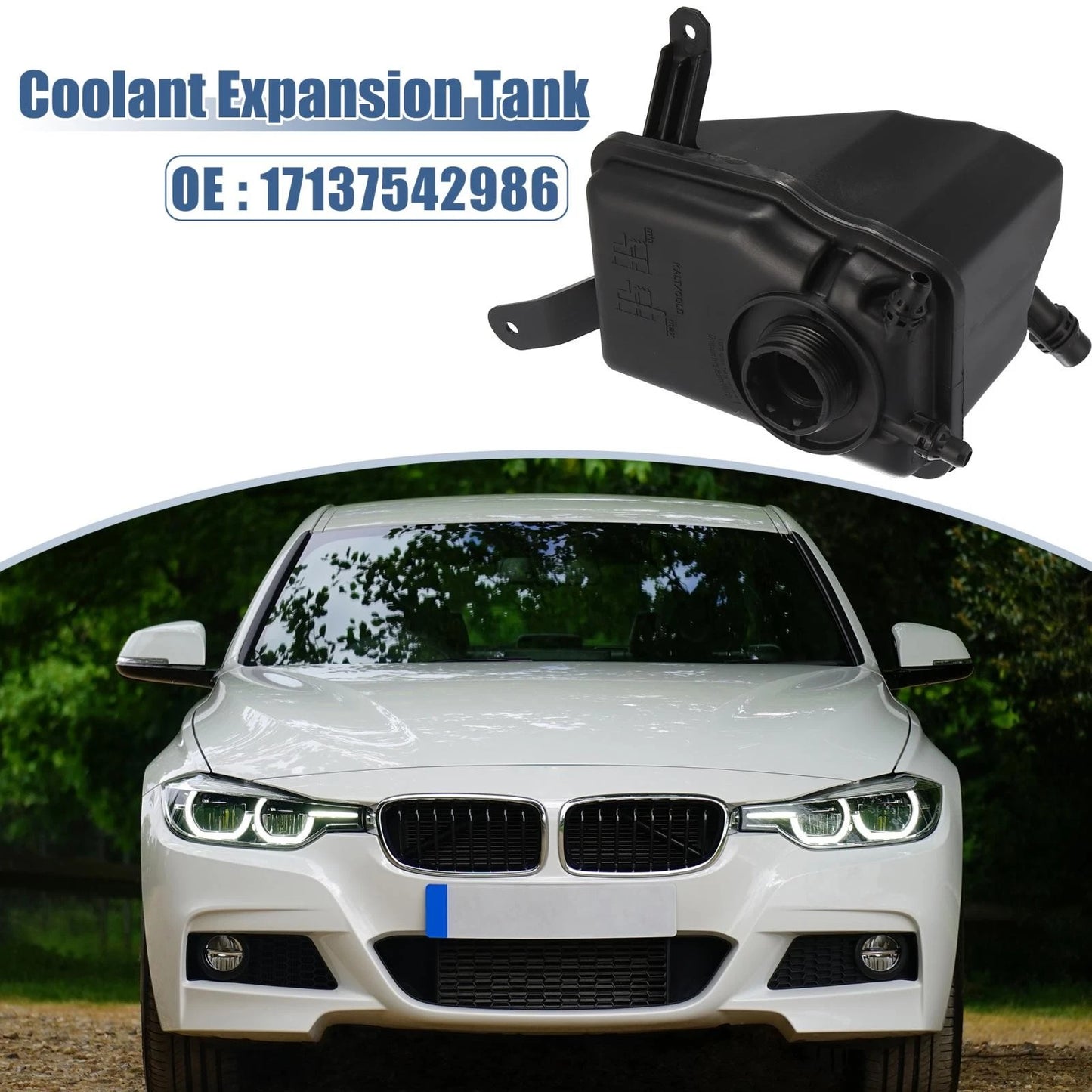 Coolant Reservoir Tank with Sensor for BMW 5 6 Series (2006-2010)