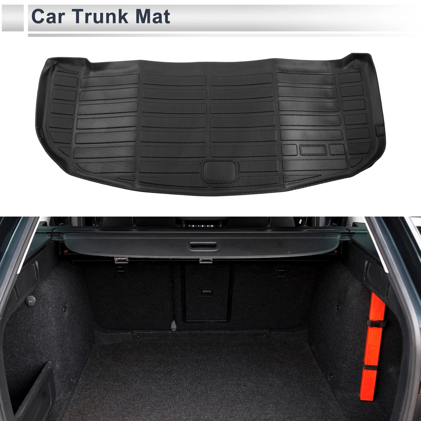 Cargo Liner Rear Trunk Mat for Kia Telluride (2020-2025) Long Grid Pattern