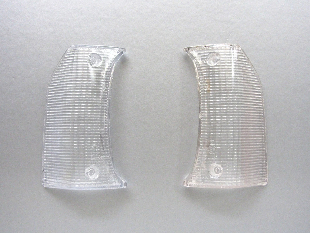 Headlight Corner Lens for 1981-1983 Toyota Hilux RN40 LN40 (2 x White)