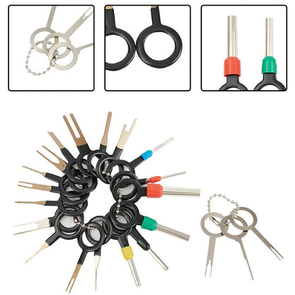 21pcs Car Wiring Terminals Removal Repair Tools Connector Pin Extractor for Car