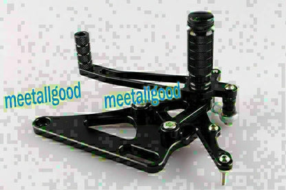 Adjustable Rearset Footpegs for Honda CB400 VTEC (2000-2007) - Red