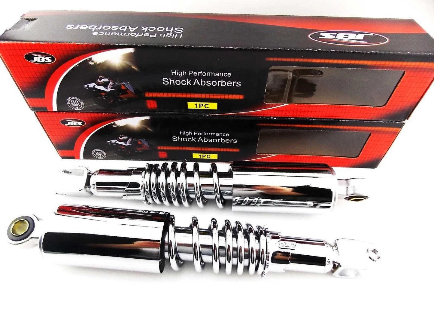 317mm Chrome Rear Shock Absorbers for Honda CL175