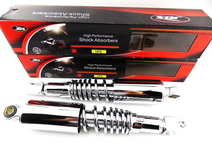 317mm Chrome Rear Shock Absorbers for Honda CL175