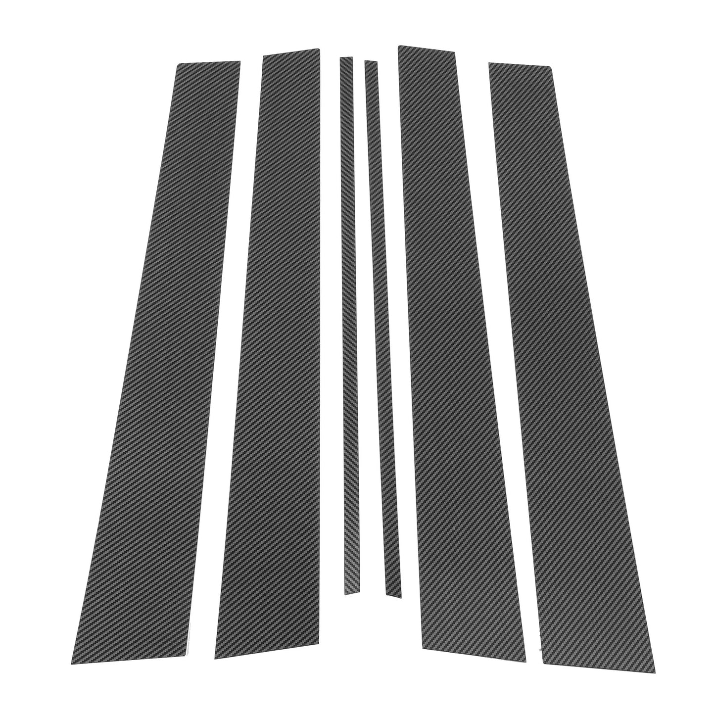 6pcs Door Pillar Window Trim for Toyota 4Runner (2003–2009)