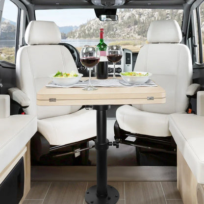 Aluminum Alloy Adjustable Boat Table Leg Pedestal for RV/Marine
