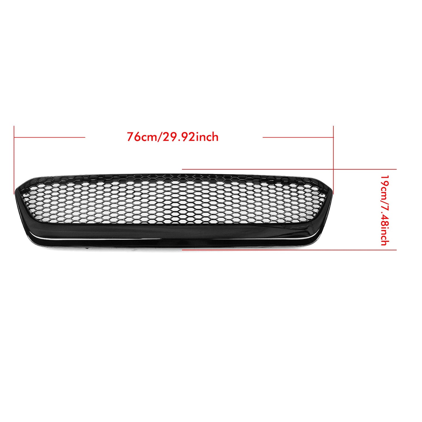 Grille Mesh for Subaru WRX Gloss Black (2015-2017)