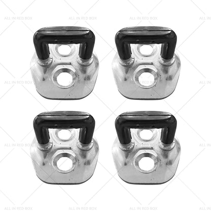 Set of 4 Door Lock Striker Plates for Nissan Patrol GU Y61 (1997-2023)