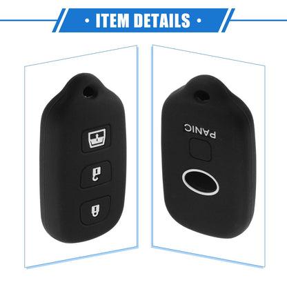Remote Key Fob Case for Toyota 4Runner, Sequoia (2003-2023)