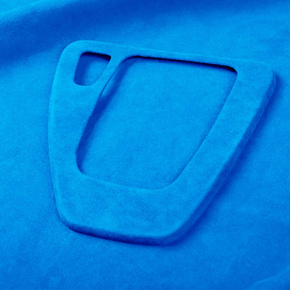 1pc Blue Leather Gear Shift Trim for BMW 3 Series E90 E92 E93 (2005-2012)