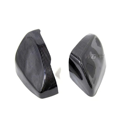 Real Carbon Fiber Mirror Cover Cap Trim For Cadillac CT5 CT6 CTS 2014-2018