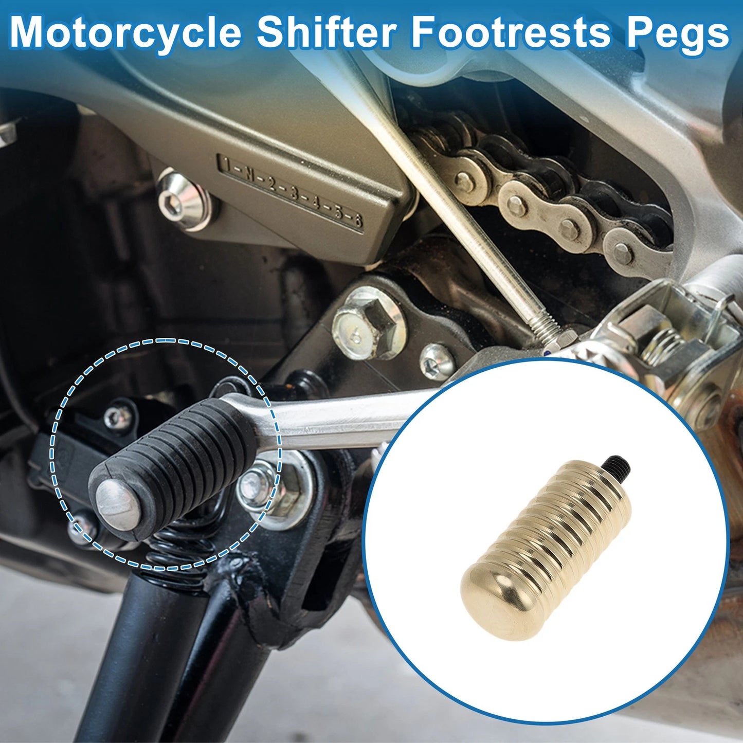 2 x Shifter Foot Pegs for Harley-Davidson XL883 (2004–2023)