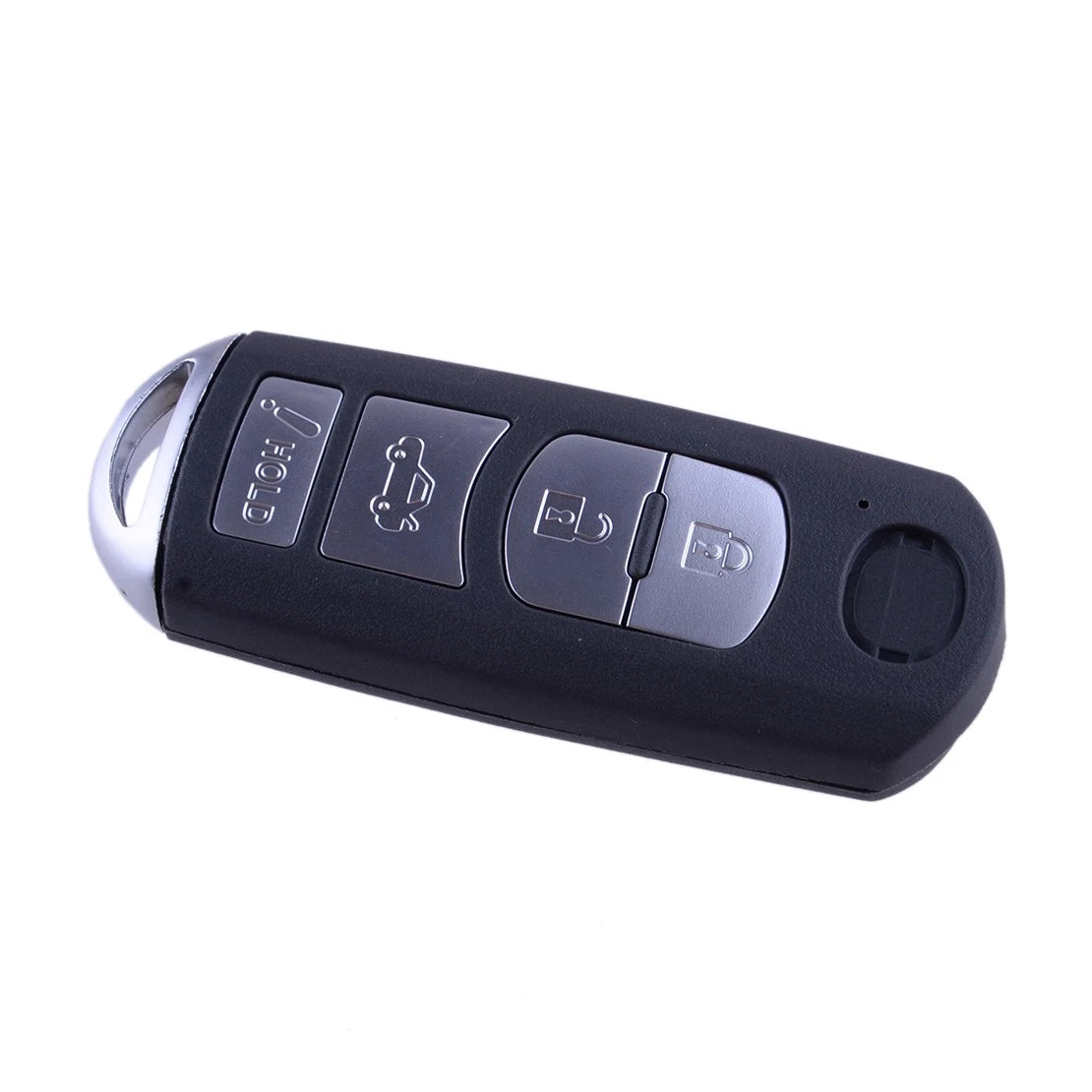 Button Car Flip Key Shell Case for Mazda 3, 6 (2013-2018)