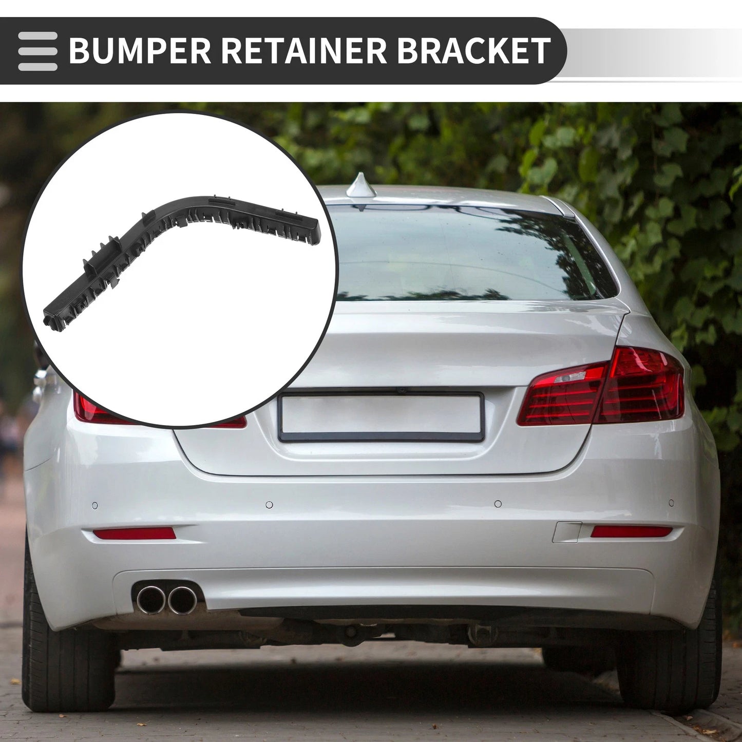 Right Rear Bumper Retainer Bracket for Kia Forte (2010-2013)