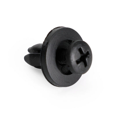 6mm Mounting Fairing Clips for Motorcycle, Car, Scooter, Moped, Quad, ATV