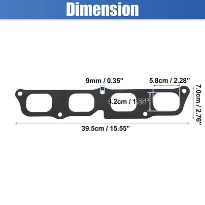 Exhaust Manifold Gasket Metal Gray for Chevrolet Colorado GMC Canyon