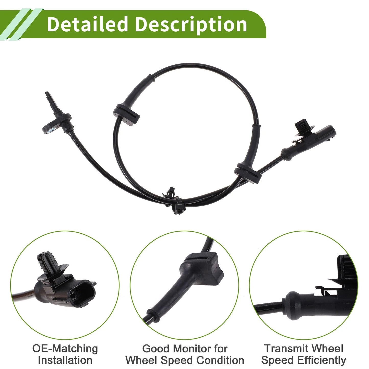 ABS Wheel Speed Sensor for Ford B-Max (2012-2019)