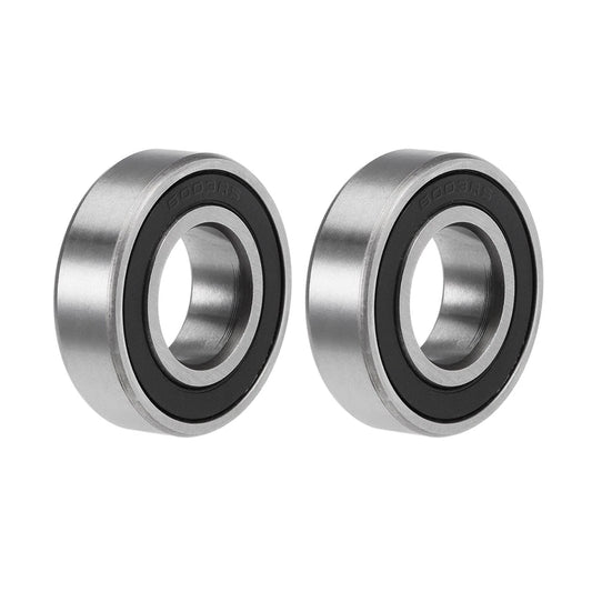 Deep Groove Ball Bearing Z2 17x35x10mm Double Sealed Chrome Steel 2 x