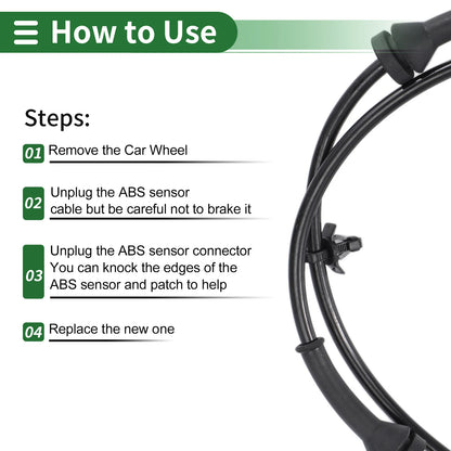 ABS Wheel Speed Sensor for Nissan Pathfinder Rear Right