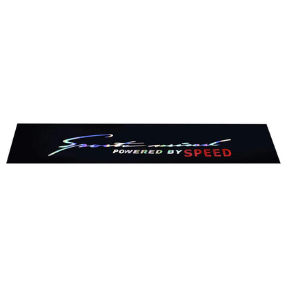 Laser Reflective Front Window Banner Decal Sticker for Car 79-83