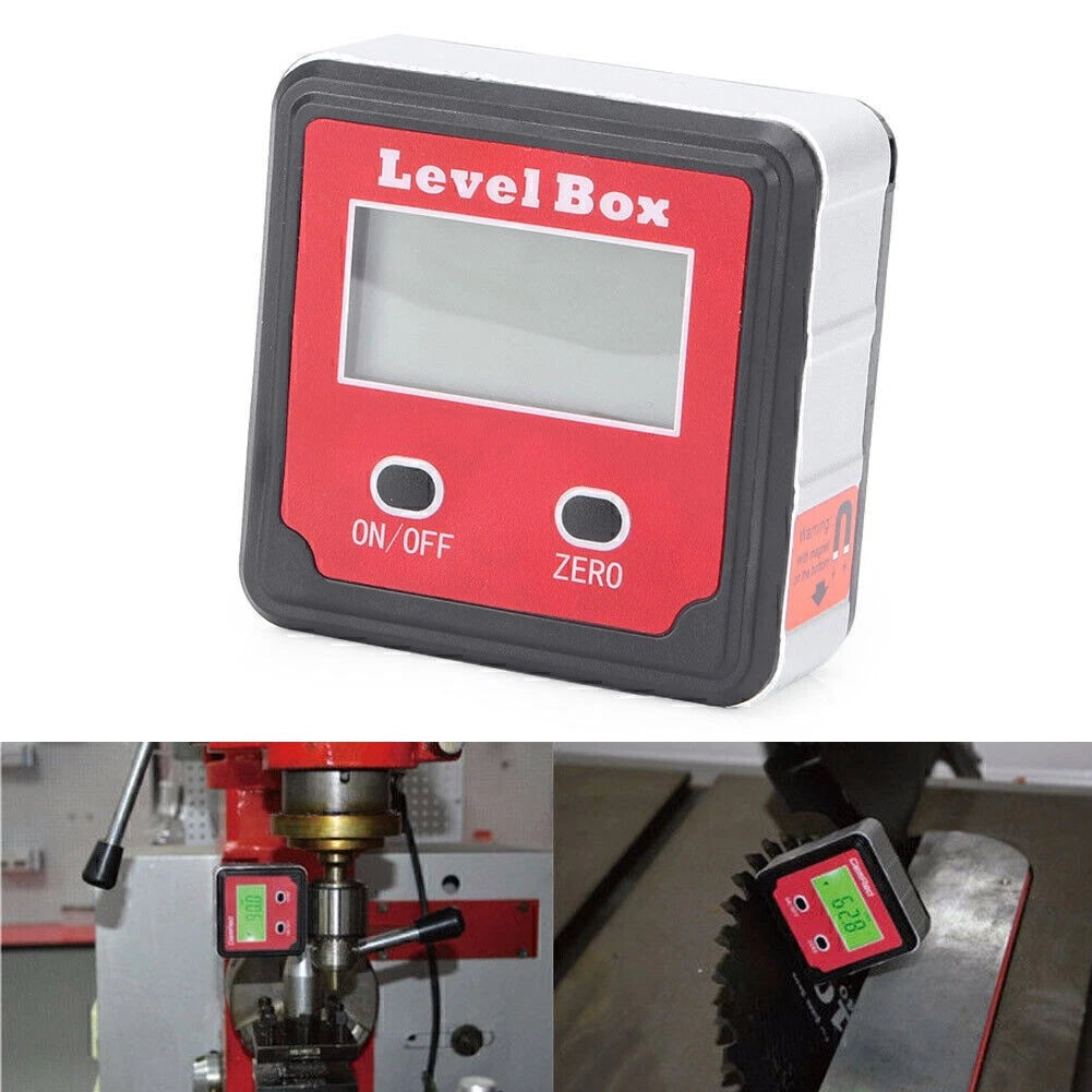 Digital Inclinometer Spirit Level Protractor Angle Finder Gauge for Precision Use