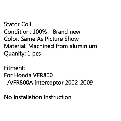 Stator Charging Coil for Honda VFR800/VFR800A (2002-2009)