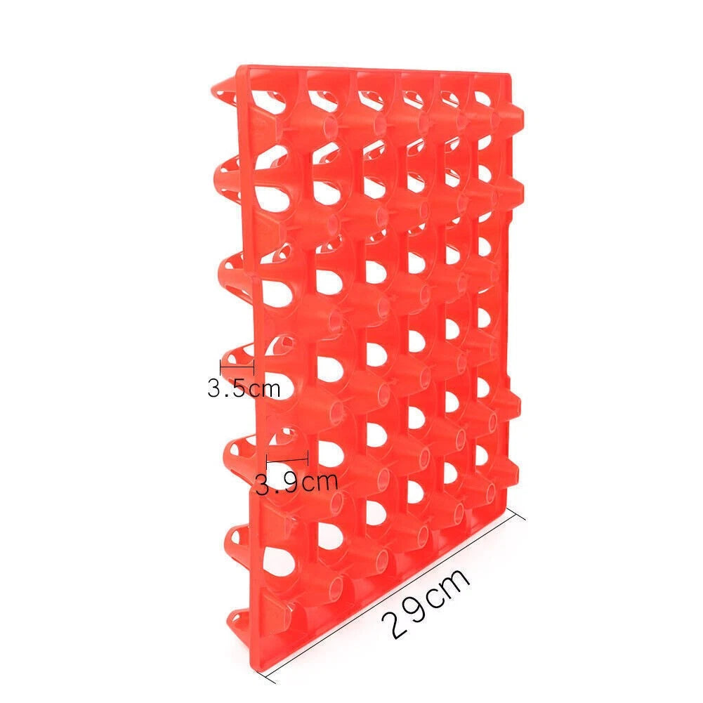 6 x Egg Trays for Incubator Storage Holders for Poultry, Turkey, Duck, Peafowl