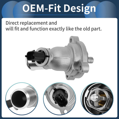Engine Coolant Thermostat Housing Assembly for Chevy Cruze (2011 - 2016)