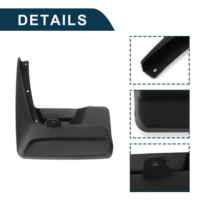 Mud Flaps Splash Guards 1 Set for Toyota Sienna (2018-2021)
