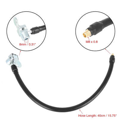 40cm Tyre Inflator Pump Hose with Locking Air Chuck for Car Motorcycle