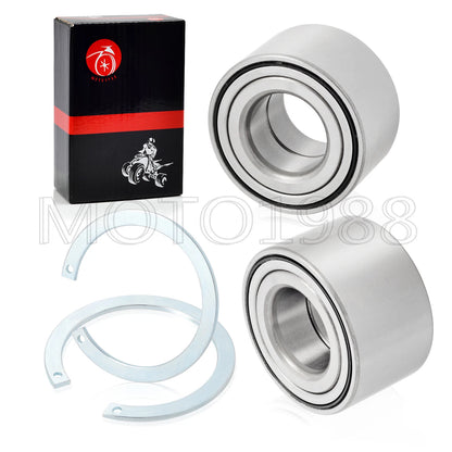 2 x Front Wheel Bearing & Circlip Kit for Honda TRX420 Rancher 4x4 (2014–2024)