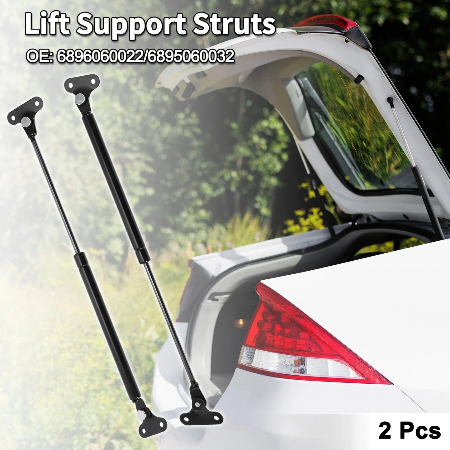 Rear Hatch Lift Supports for Toyota Land Cruiser (2008-2021)