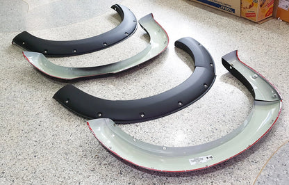 Matte Black Fender Flares for Mazda BT-50 UTE (2021-2023)
