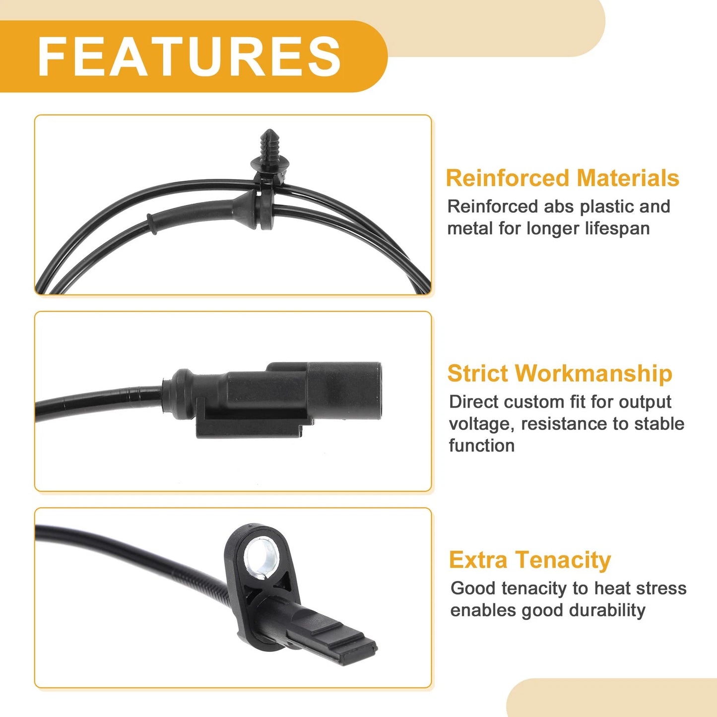 ABS Wheel Speed Sensor for Ford Explorer (2011-2012)