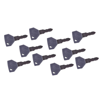 10 x Ignition Keys for Yanmar John Deere Excavator Dozer Tractor