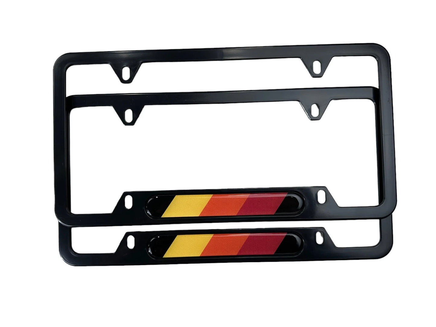 USA License Plate Frames for Toyota Tacoma Tundra 4Runner FJ Cruiser (2005-2023)