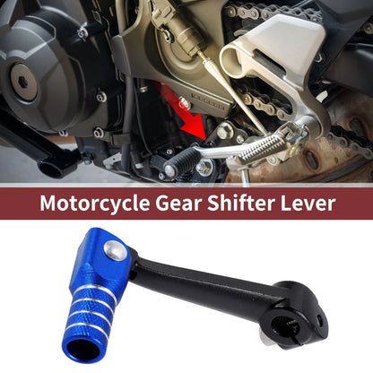 Folding Gear Shifter Lever / 1 Pcs / Black Lever Blue Head for Bosuer M5