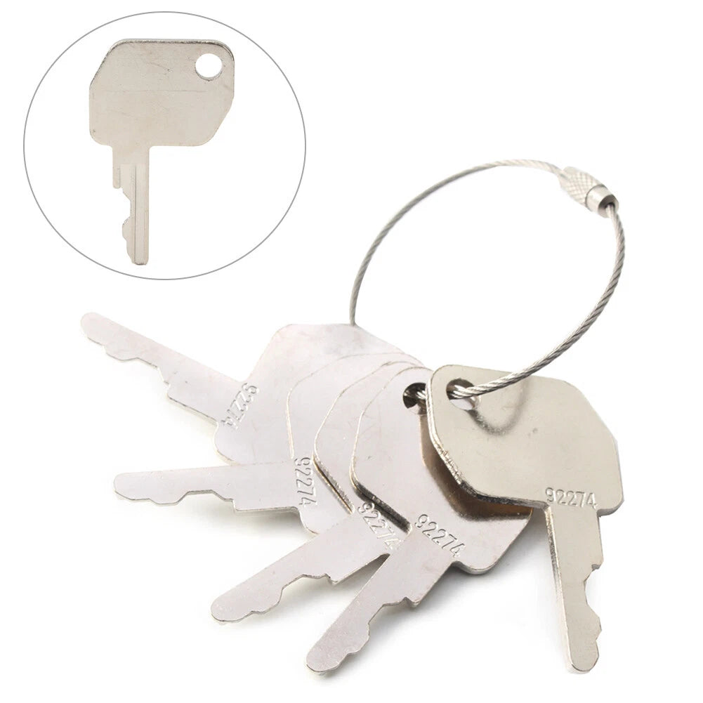 5 x Ignition Keys for JCB New Holland Backhoe (No Year Specified)