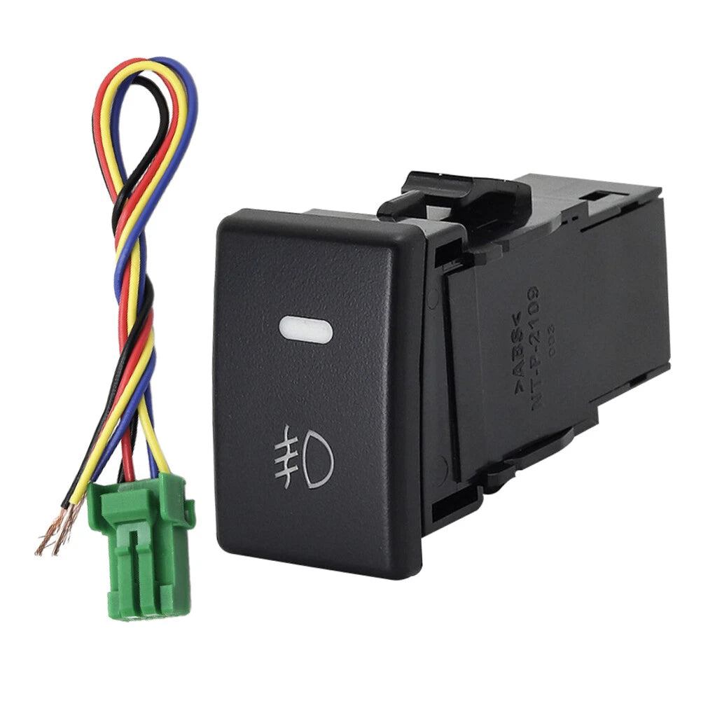 Front Fog Light Push LED Switch for Holden Colorado Isuzu MU-X (2012-2023)
