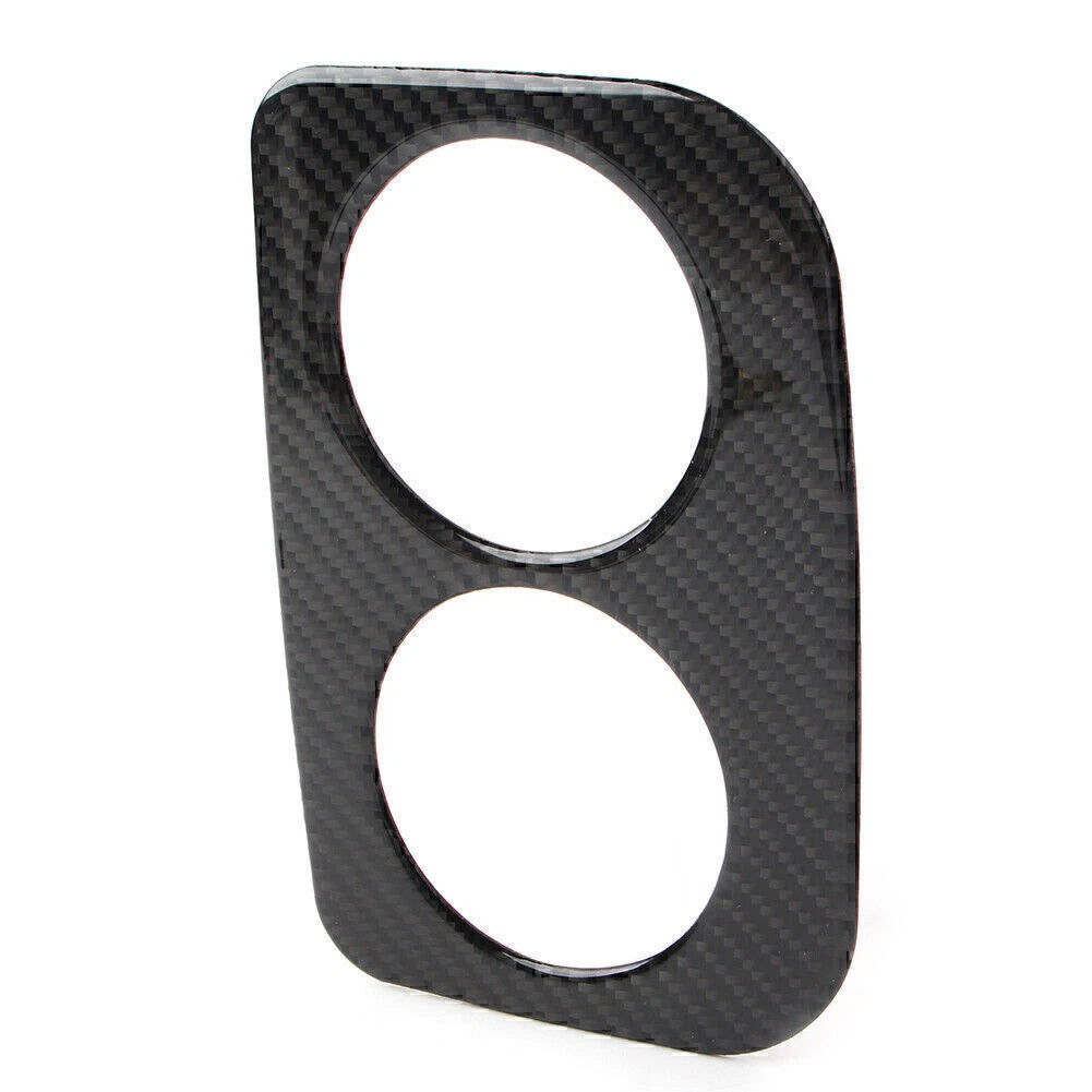 Carbon Fiber Rear Water Cup Panel Cover Trim for Subaru Forester (2013-2018)
