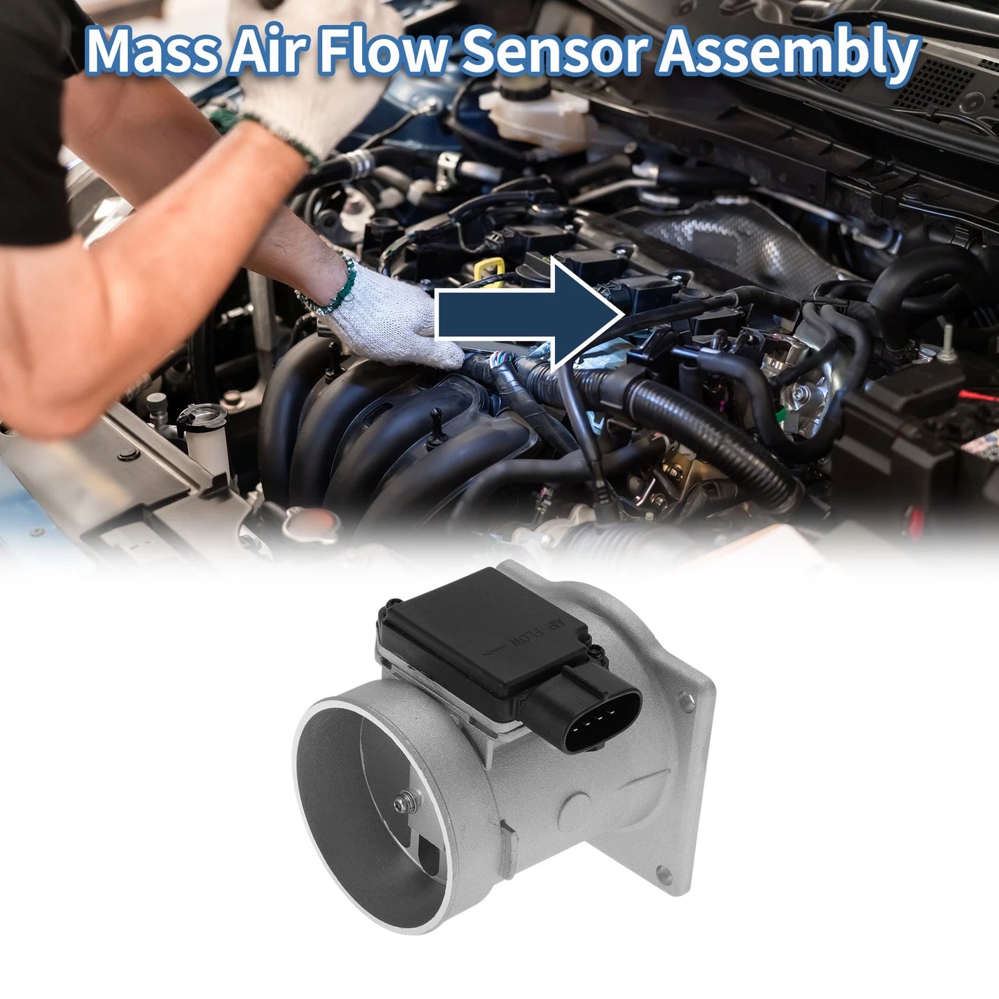Mass Air Flow Sensor for Ford Transit Custom (2013-2023)
