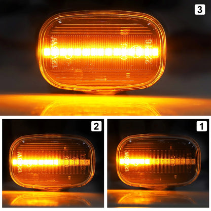 Side Marker Turn Signal Lights for Toyota Corolla (1992-2007)
